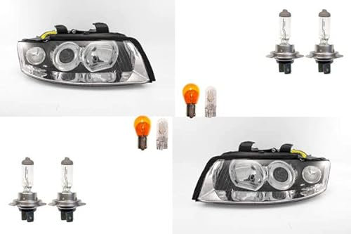 Johns, passend für Audi A4 Scheinwerfer (8E) 11/00-11/04 + Leuchtmit. Set links, rechts