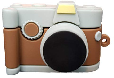 Ulticool - Cámara con Lente Retro Vintage con Objetivo - USB Flash Pen Drive 32 GB – Camera with Lens Memory Stick - Almacenamiento de Datos Memoria - Gris Marrón
