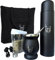 Kit completo de yerba mate – Incluye taza mate, pajita (bombilla), termo de 750 ml, bolsa y dos regalos (recipiente yerbero y calentador de agua de inmersión)