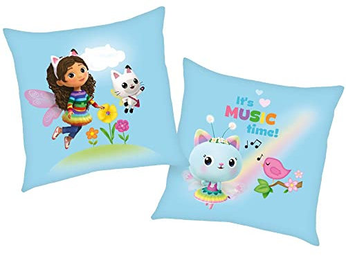 Klaus Herding GmbH Music Time | Gabby´s Dollhouse | 40 x 40 cm | Kinder Deko-Kissen