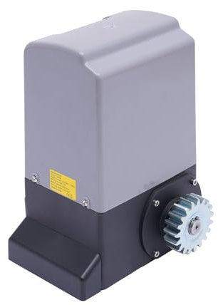 BRRIDE 550w Schiebetorantrieb automatischer Toröffner für Hoftor, max. 1200/1800KG Automatischer Schiebetorantrieb, Torantrieb Toröffner mit 2 Fernbedienung und Motoren