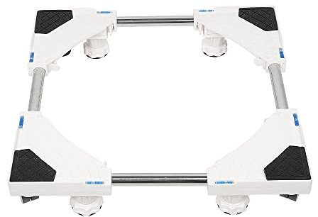 Kit di sovrapposizione universale accessori per lavatrice/asciugatrice universale telaio intermedio per lavatrice e asciugatrice con corda a cricchetto, misura regolabile