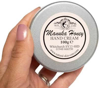 Manuka Honey Nourishing Hand Cream 100g by Elegance Natural Skin Care Repair & Restore Dry Chapped Hands