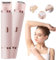 Rasoir électrique à double tête pour femme, rasoir électrique 2 en 1 pour femme, rasoir intime pour femme, tondeuse de bikini étanche, épilateur humide/sec indolore pour le visage, le bikini, les