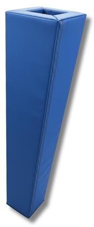 Safety-Pads - Square Foam Pole Pad - Football, Rugby & Basketball - Impact Protection - Garage, Car Park & Playground