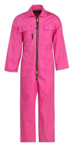 STØRVIK Kinder Rallye-Kombination BW Arbeitsoverall Rallyekombi - Rosa - Größe 176