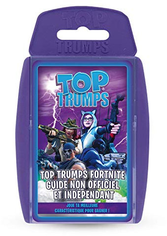 WINNING MOVES Top Trumps – Fortnite – Kartenspiele – Gesellschaftsspiel – französische Version