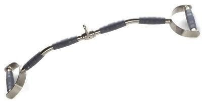 Toorx - Barra lat trazy bar con 2 maniglie disponibile 61 cm o 96,5 cm (curvata, 96,5 cm)