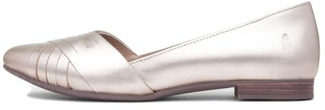 Hush Puppies Women's Marley Ballerina Ballet Flat, Gold, 5 UK