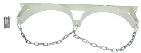 MagiDeal Support mural de réservoir de, support mural de réservoir de, réservoir d'hélium, cylindres comprimés, support de réservoir de, Double