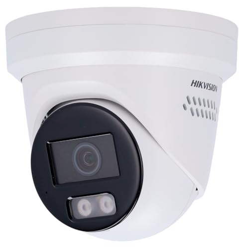 Pro Series 8MP Smart Hybrid Light with ColorVu Fixed Turret IP Camera, 2.8mm Depth of Field