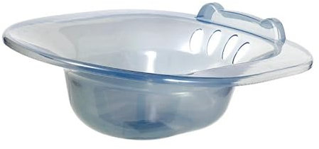 Sitzbad Hüftbad Schüssel Multifunktionale Langlebige Dampf Sitz Einweichen Pfanne für Postpartale Frauen Schlafsaal Kommode Stuhl Toilette, grau