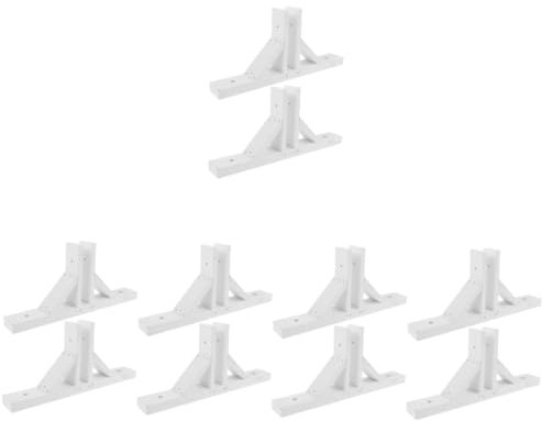 Sosoport 10 Stück Zaunsockel Zaunstützen Für Gartenzaunzubehör Zaunbefestigungssockel Feste Zaunstütze Sichtschutz Zaunfüße Basiszaunfüße Stütze Gartenzaunhalter Kleine