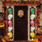 Banner Decoraciones Halloween, Decoración de Halloween Pancartas, Pancarta para Puerta, 2PCS Pancartas para Puerta Pancarta Día de Los Muertos Banner Entrada Ideal para el Hogar Jardín