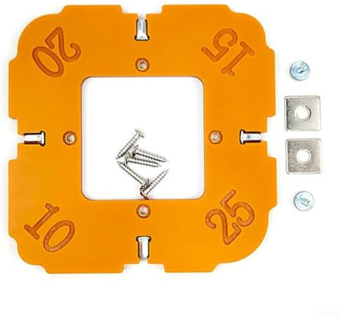 Zilimontt Gabarit d'angle pour défonceuse de table en bois - R10-25 - Excellent ajout à votre boîte à outils de travail du bois