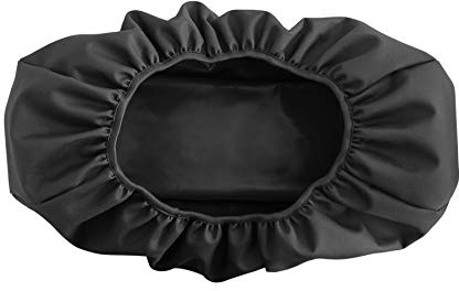 MUAKIOY Winch Cover, Heavy Duty Waterproof Dust-Proof Winch Protection Cover, Ideal for Electric Winches 8500-17500 lbs, Indoor/Outdoor (21.5 x 9.5 x 7.5) - Black