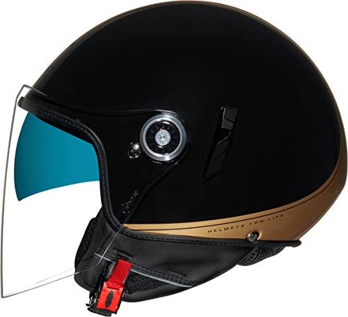 Nexx SX.60 Sienna Jethelm (Black/Gold,XS (54/55))