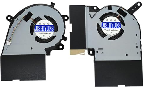 JISHIYUFS New CPU+GPU Cooling Fan for ASUS ROG Strix G731 G731G G731GW G17 G712 G712LU G712LV G712LW G712LWS G532L G712L G732LW FMMT DFSDK2210518 2L FMMU DFSCK22115181L 12V 1A