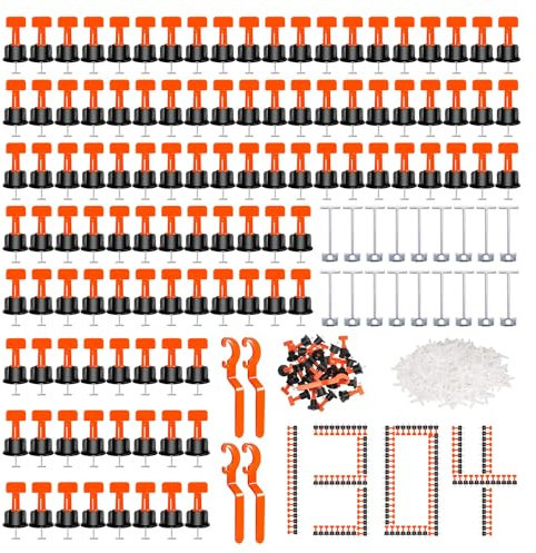 1304 Pièces Croisillon Carrelage Autonivelant Calle de Nivellement pour Carrelage avec Croix de carrelage 2mm Croix de carrelage 3mm Clé à tuiles Pour Carrelage Carrelage Sol Carreaux de mur