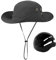 rockible Fahrradhelm Bike Helm Surf Bucket Hat Erwachsenenhelm für Erwachsene Frauen Männer, Schwarz