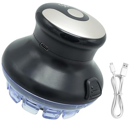 Syayw Tondeuses À Cheveux Rotatives - Tondeuses À Cheveux Pour Hommes,Tondeuses À Cheveux Circulaires À Coupe Rapide,Tondeuse À Cheveux Résistante À L'eau, Affichage LED Rechargeable Par USB, Pour