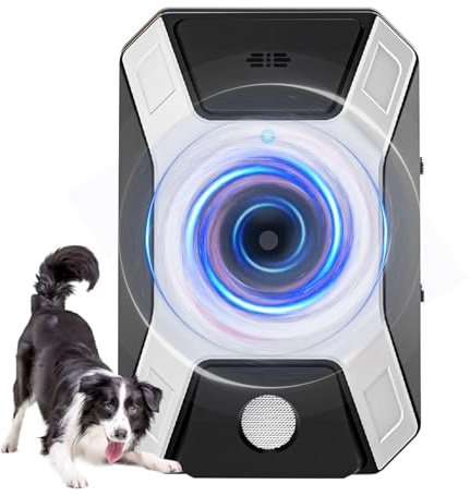 Migliorare antiabbaio per Cani, Antiabbaio,Antiabbaio Anti Abbaio Cani Dispositivo, Anti-Abbaio per con 3 modalità Elettrostimolatore Muscolare