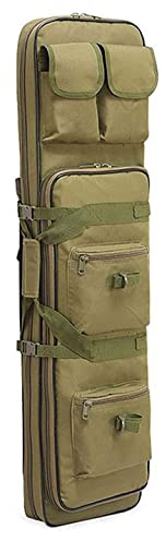 YLZBA Custodia Morbida per Carabina, Zaino Tattico per fucile Borsa per il trasporto della pistola Fucile di Canna da Pesca Borsa,Custodie per fucili ad aria compressa(Green,100cm)