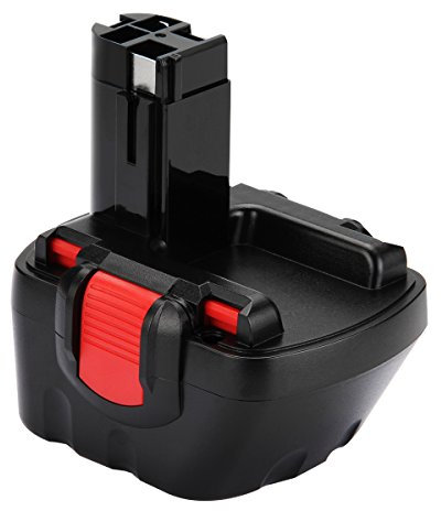 Batteria per Bosch 12V BAT043, BAT045, PSR12VE-2, PSB12VE-2, PSR1200, PSR12-2 - Batteria Ni-MH di Ricambio,2607335249, 2607335261