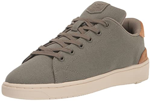 TOMS Men's Travel Lite 2.0 Low Sneaker, Grey, 8 UK