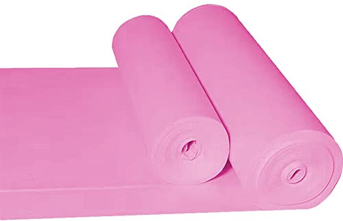 NHEISSCF Läufer für den Hochzeitsgang Läufer for Hochzeitsgänge, rosa, rutschfeste Teppichrolle for Hochzeitspartys, Innen- oder Außenaccessoire, zuschneidbares Polyester(1x15m)