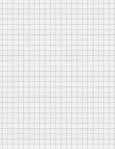 Engineering Graph Paper, 120 Pages, 8.5 x 11