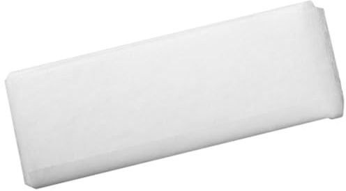 MAGICLULU Filtro per Aspiratore Unghie in Pe Bianco, Funzionalità Tagliabile per Pulizia Facilitata, Rotolo per Uso Professionale e Domestico
