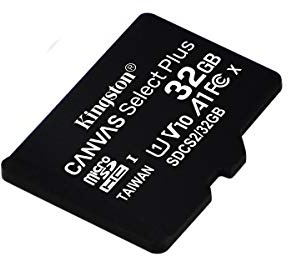 Kingston Canvas Select Plus microSD Speicherkarte, SDCS2/32GBSP Class 10