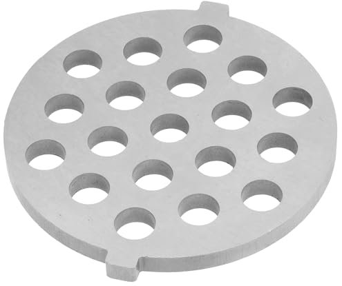 Disco per tritacarne, piastra per disco per tritacarne con foro da 8 mm Piastra per in acciaio inossidabile Lame per coltelli per frullatore da banco Attacco