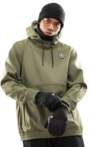 SIROKO - Giacca da Snowboard W1 Kilimanjaro - M - Verde militare