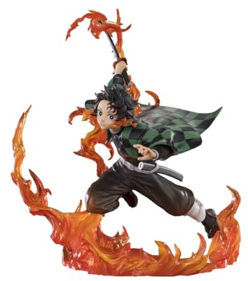 Demon Slayer: Kimetsu no Yaiba FiguartsZERO PVC Statue Kamado Tanjiro (Kyojuro Rengoku's Sword Guard Ver.) 19 cm