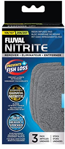 FLUVAL Nitrite Remover 107/207 Pompes/Filtres/Accessoires pour Pompes à Eau pour Aquariophilie
