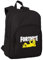 Fortnite Rucksack Crazy Banana - Schulranzen mit Hauptfach und Vordertasche - Trolley Rucksack Anpassbar - Mit Laptopfach - Gepolsterte Riemen und Rückseite - 41 x 30,5 x 12 cm - Toybags