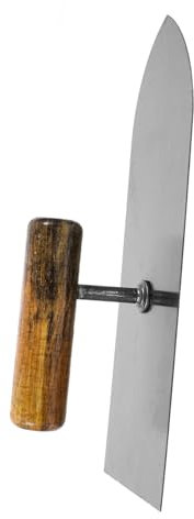 Homoyoyo Truelle De Jardinage Truelle Outils De Finition du Béton Outil à Main Robuste Le Maçon Bois Ciment Outils Concrets