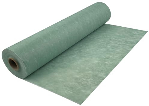 TERRARIDE Runner Tavola Moderno, Runner Tavolo in Tessuto Non Tessuto, Verde Eucalipto 30 cm x 25 m, Runner Decorativo da Tavola, Tagliabile, Elegante Decorazione Tavola per Compleanni, Matrimoni