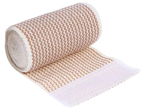 Mikikit Ruban Élastique Auto-adhésif Athlétique Large 10 Cm, Bande De Protection Sportive Réutilisable Extensible 4,5 m Pour Genoux Et Coudes