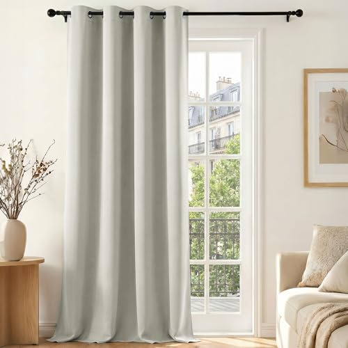 Deconovo Cortina Opaca Térmica para Dormitorio, 1 Pieza, 140x260 cm