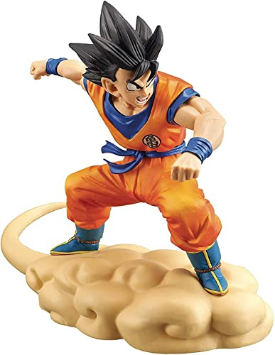 Goku auf magischer Wolke Statue 16cm