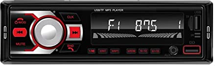 Yklhsocneg Car Colorful Light FM Radio Replacement Spare Parts Car Bluetooth MP3 12V Multimedia Player Card USB Flash Drive Radio