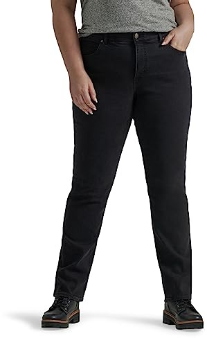 Lee Jeans de Pierna Recta Ultra Lux Comfort con Flex Motion para Mujer, Midnight Bloom, 18 Plus