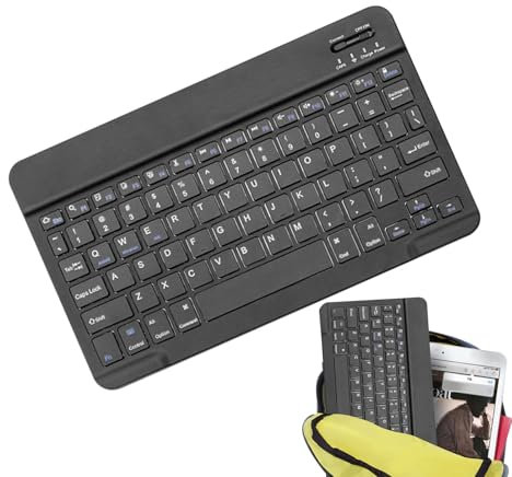 Portable Wireless Keypad, Quiet Computer Keypad, Rechargeable Wireless Keypad, Low-Profile Keyboard for Smartphones, Handheld Wireless Keypad, Compact Rechargeable Keypad, Smartphone Keypad, Wire