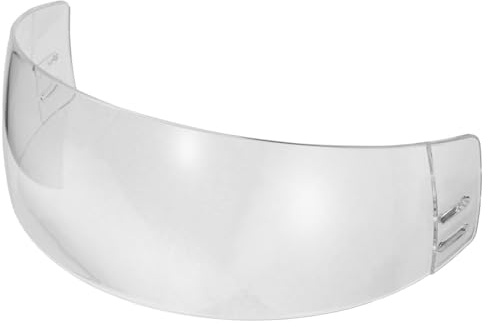 WHAMVOX Anti-fog Ice Hockey Helmet Visor Straight Cut Half Mask Shield Anti-scratch Hockey Helmet Visor for Men and Women Replacement Protective Gear