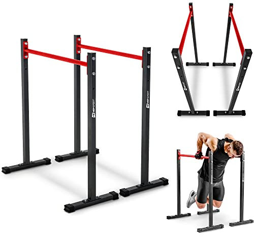 HS HOP-SPORT Dipstation Dip Ständer HS-D011 Dipper Station Klimmzug Barren Rack