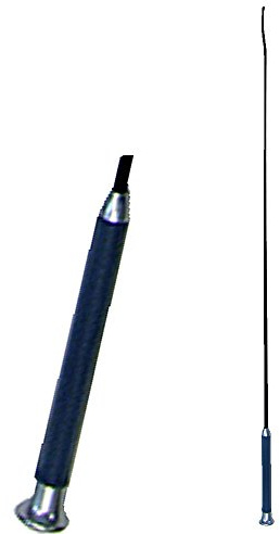 Gel Handle Dressage Whip 39in Blue