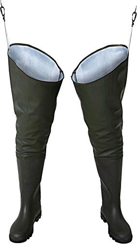 Pros Stivali da pesca (AJ-WR02), verde/nero, 41 EU